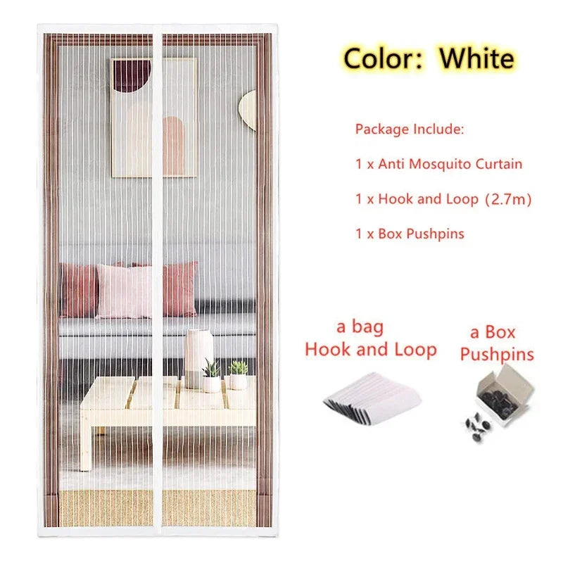 MagnaShield Magnetic Screen Door Curtain ATHLEXES