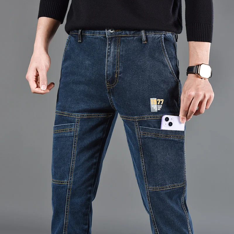 UrbanStyle Six-Pocket Straight Fit Jeans ATHLEXES