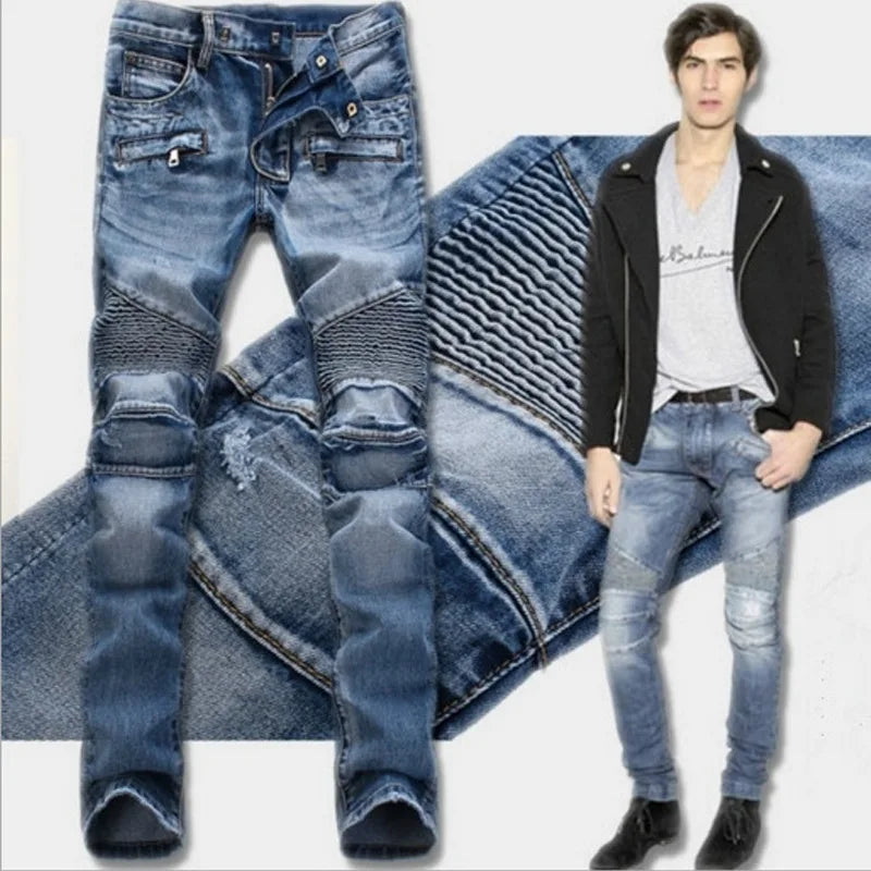 Premium Rider Denim Motorcycle Pants ATHLEXES