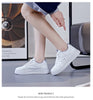 Breathable Leather Lace-Up Platform Sneakers for Women ATHLEXES