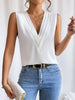 Elegant V Neck Multi-Layered Women's Vest Top ATHLEXES