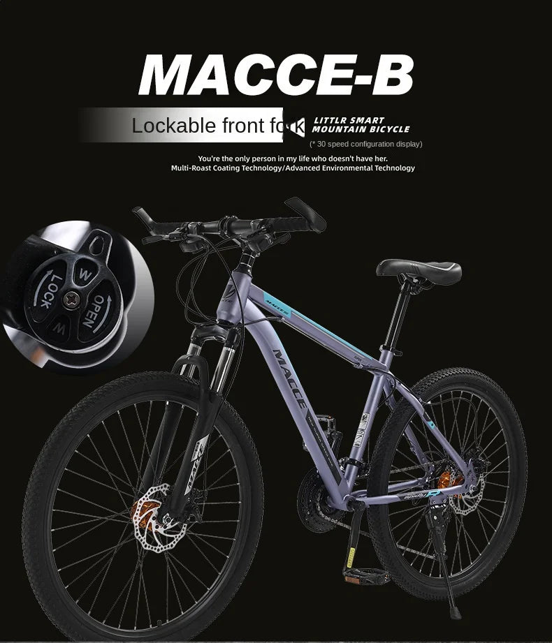 Chase 26 Inch Comfort Shock Absorber Mountain Bike ATHLEXES