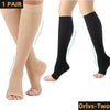 Varicose Vein Relief: S-XXL Toeless Compression Socks ATHLEXES