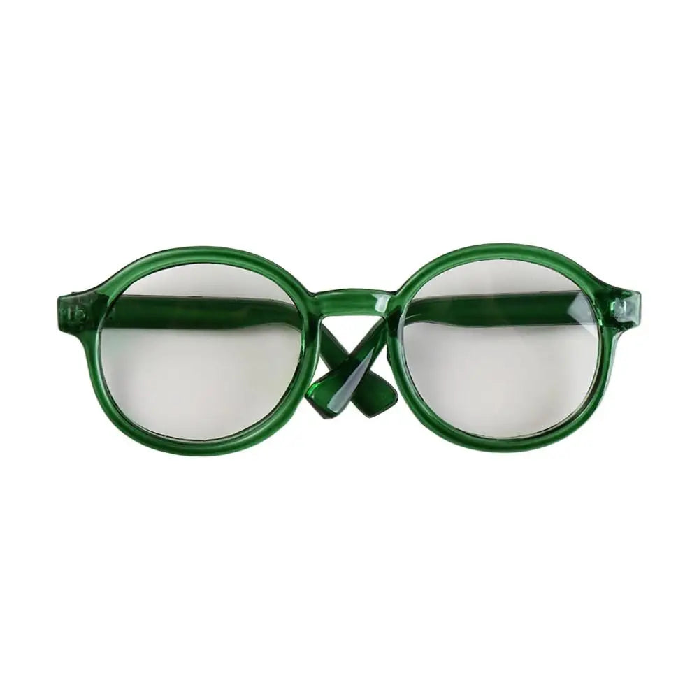 CandyColor Mini Doll Glasses - Transparent Chic Accessory ATHLEXES
