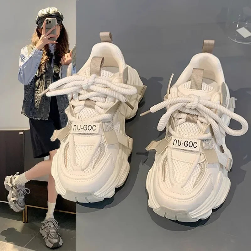 Chic Breathable Women's Chunky Sneakers 2024 ATHLEXES