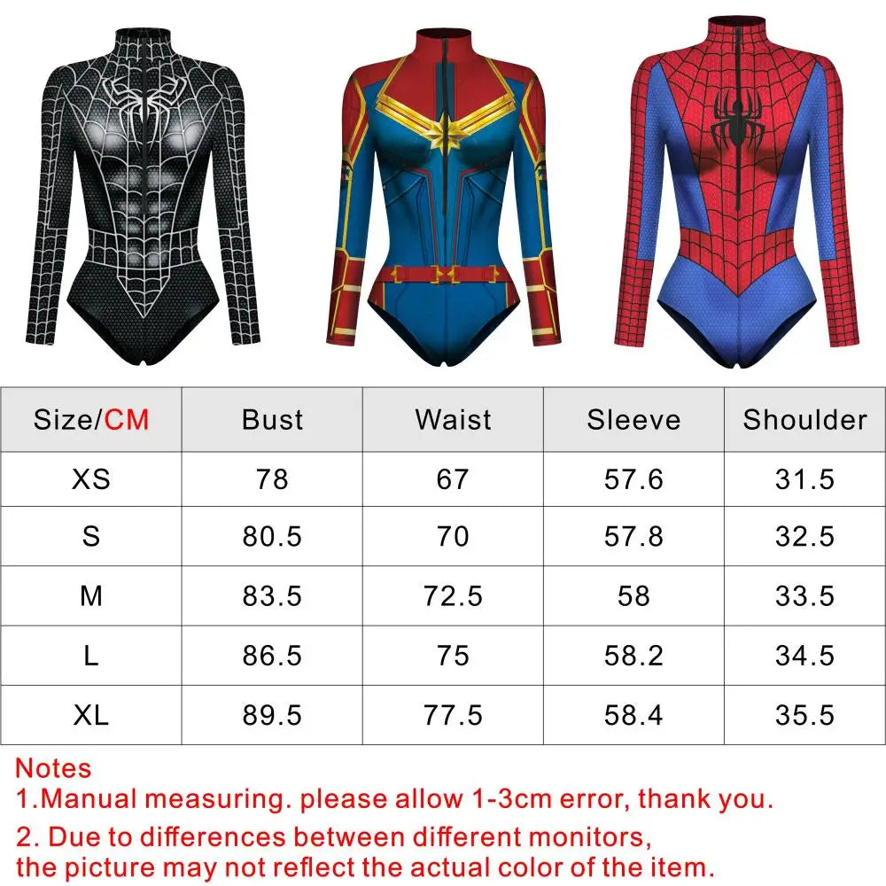 Spidey Sense Premium Superhero Bodysuit ATHLEXES
