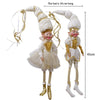 Elf Couple Plush Dolls: Festive Tree Ornaments ATHLEXES