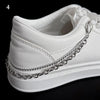 Pearl Charm Metal Shoe Buckle Chain Decorations ATHLEXES