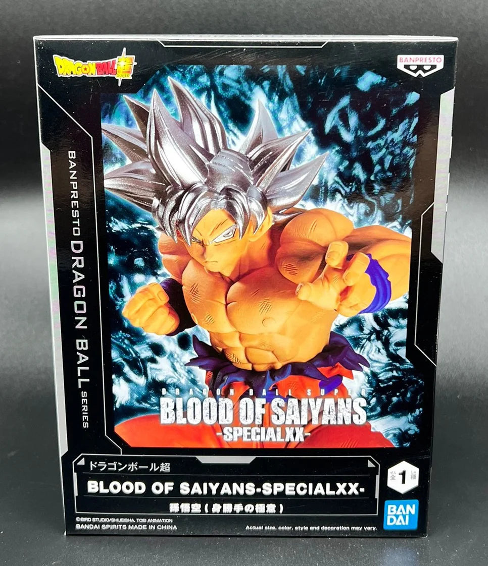 In Stock BANPRESTO Ultra Instinct Goku Figure ATHLEXES