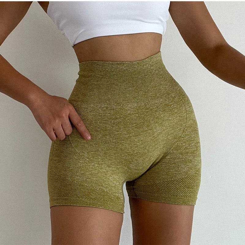 ElevateFit High Waist Yoga Shorts ATHLEXES