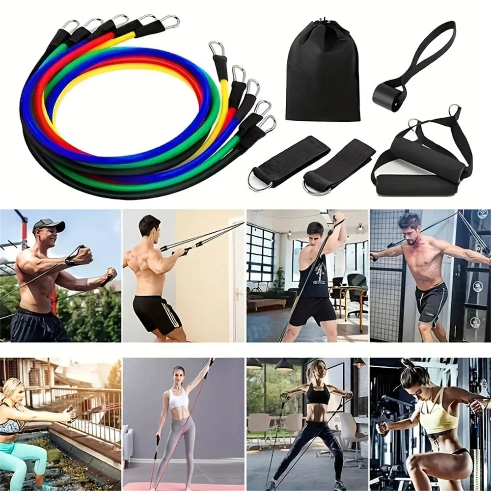 Xiaomi 11-Piece Portable Fitness Resistance Set ATHLEXES