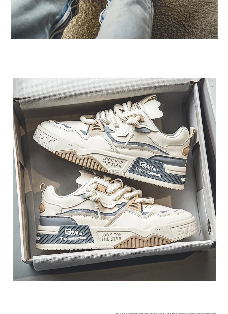 Autumn Luxe Men's Sneakers - Soft Sole Comfort ATHLEXES