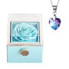 Eternal Love Rose Necklace Gift Set in Luxurious Box ATHLEXES