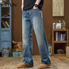 KSTUN Classic Bootcut Denim Jeans for Men ATHLEXES