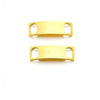Luxury Personalized Shoe Lace Buckles with Engraved Text ATHLEXES