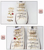 GlamCharm Rhinestone Shoelace Buckles for Sneakers ATHLEXES