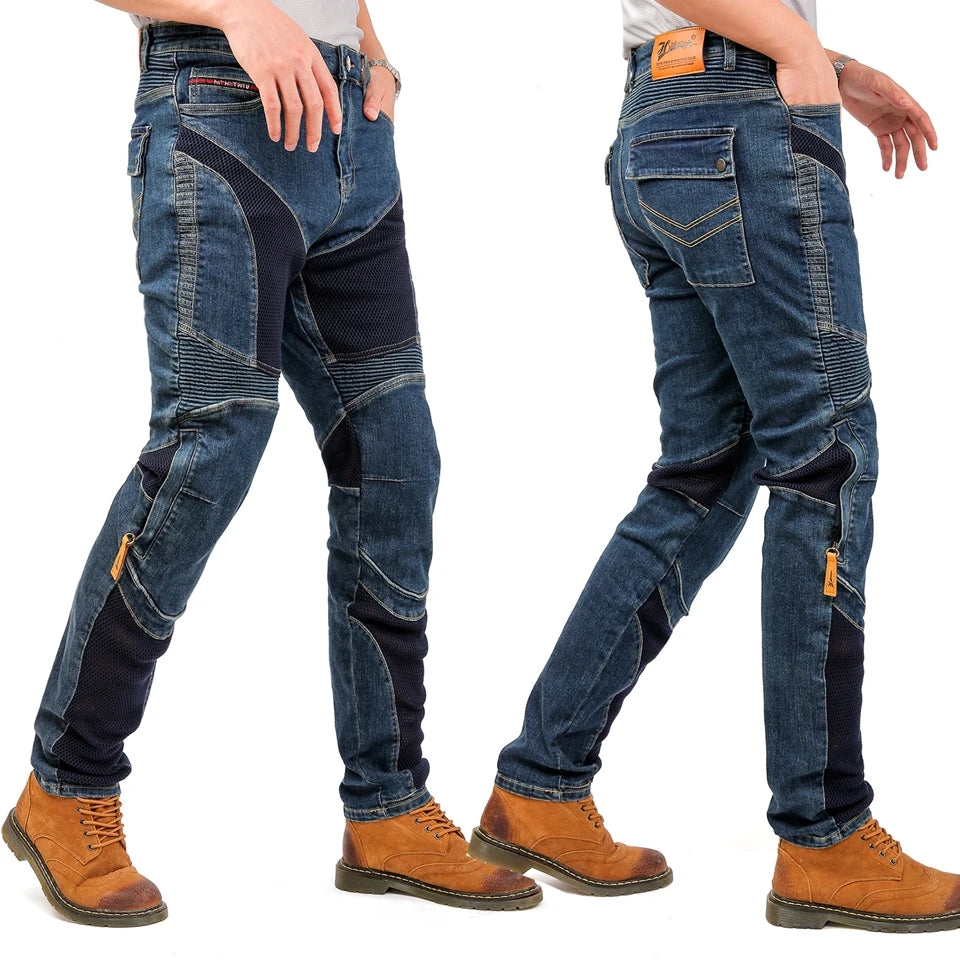 BreezeGuard Breathable Motorcycle Jeans ATHLEXES