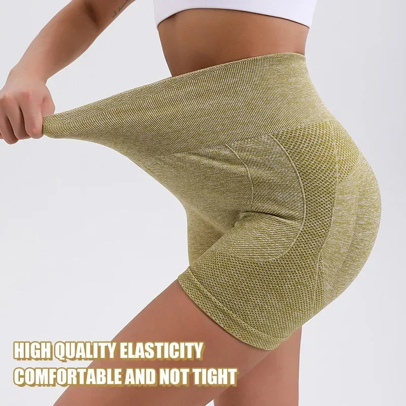 ElevateFit High Waist Yoga Shorts ATHLEXES
