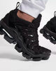 Nike Air VaporMax Plus Triple Black 924453-004 Cushioning Anti-slip Low-top Men's/Women's Air-cushioned Running Shoes ATHLEXES