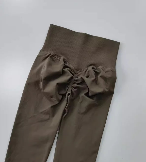 Seamless Scrunch Butt High Waist Yoga Leggings ATHLEXES