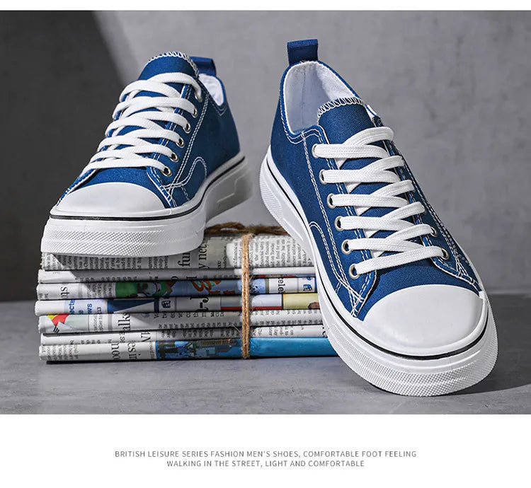 UrbanStride Breathable Canvas Sneakers for Men ATHLEXES