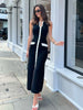 TARUXY Elegant High Waist Ribbed Knit Dress ATHLEXES