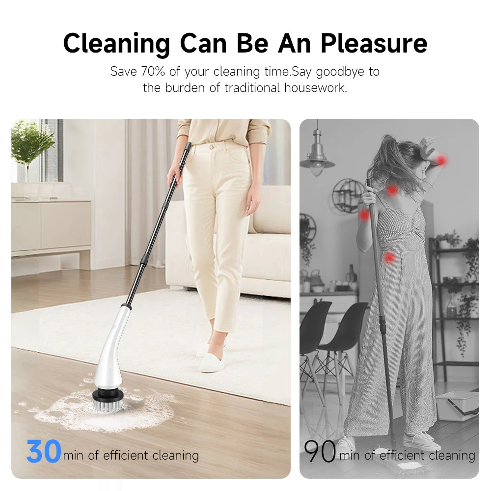 ZOCIH PowerSpin Electric Scrubber System ATHLEXES