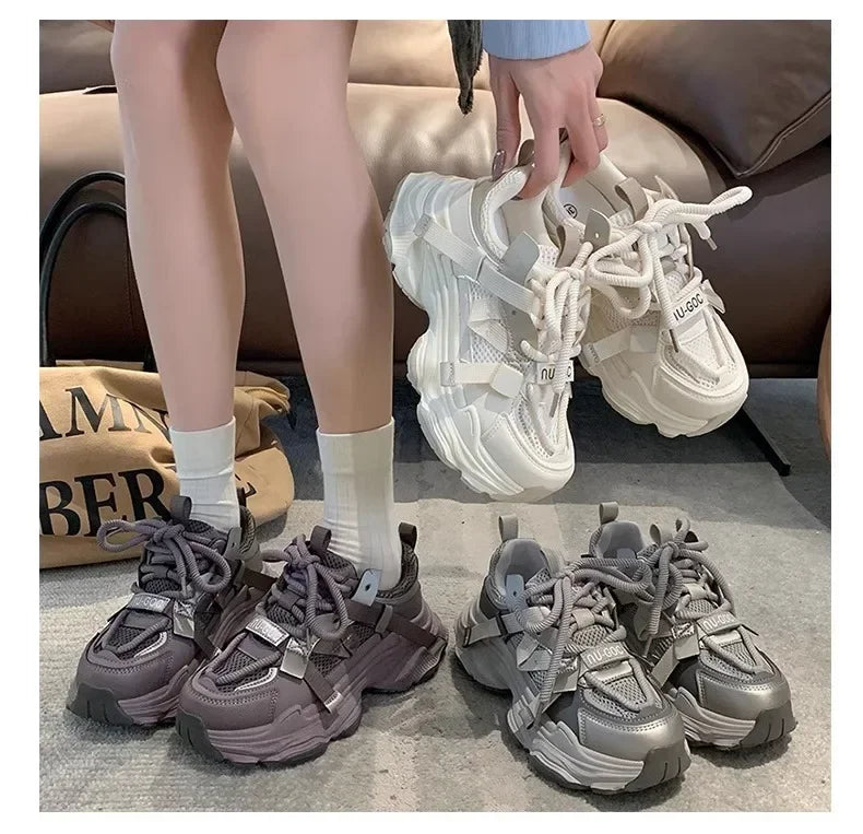 Chic Breathable Women's Chunky Sneakers 2024 ATHLEXES