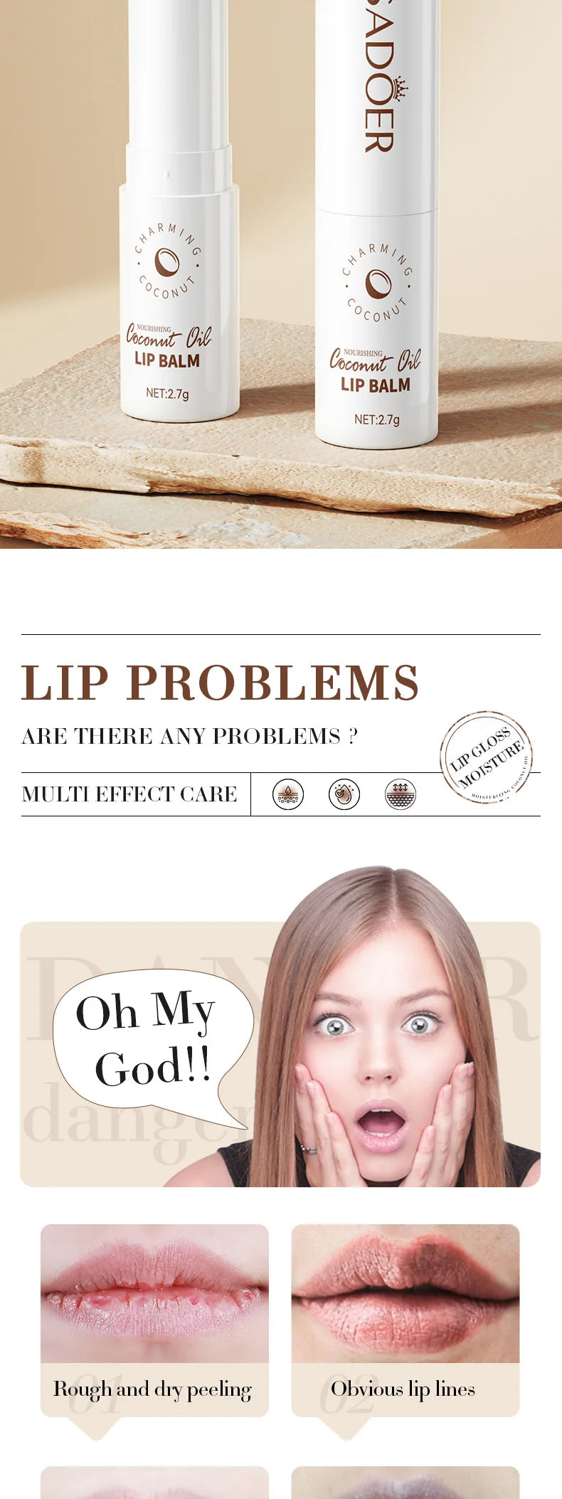LIPNOURISH Vitamin C Aloe Lip Balm ATHLEXES