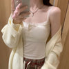 Luxe Lace Trim Crop Top for Women ATHLEXES