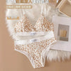 Leopard Luxe Seamless Bra and Brief Set ATHLEXES
