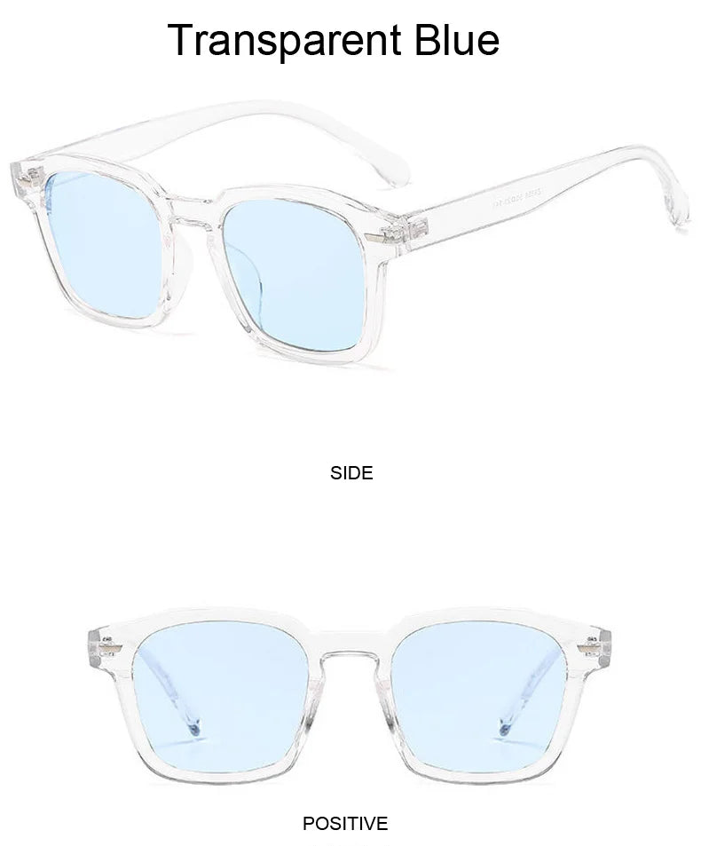 Retro Glam Square Sunglasses for Women ATHLEXES