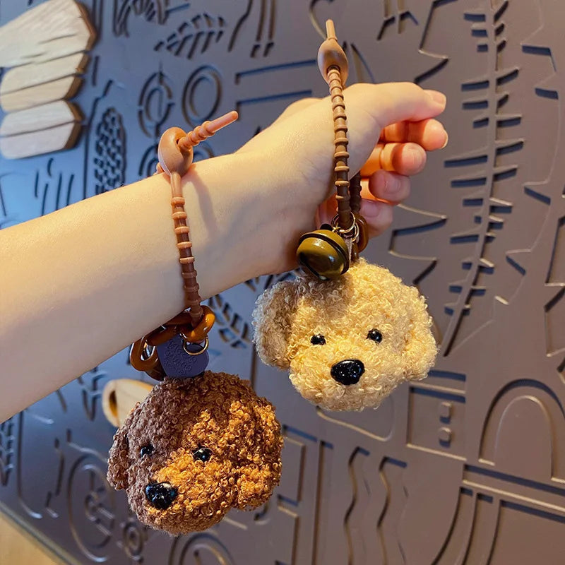 Plush Poodle Dog Keychain Charm for All ATHLEXES