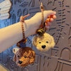 Plush Poodle Dog Keychain Charm for All ATHLEXES