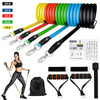 Premium Resistance Bands Set with Door Anchor & Straps ATHLEXES