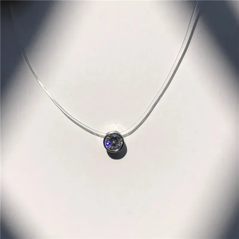 SUMENG Elegant Pearl & Zircon Necklace for Women ATHLEXES