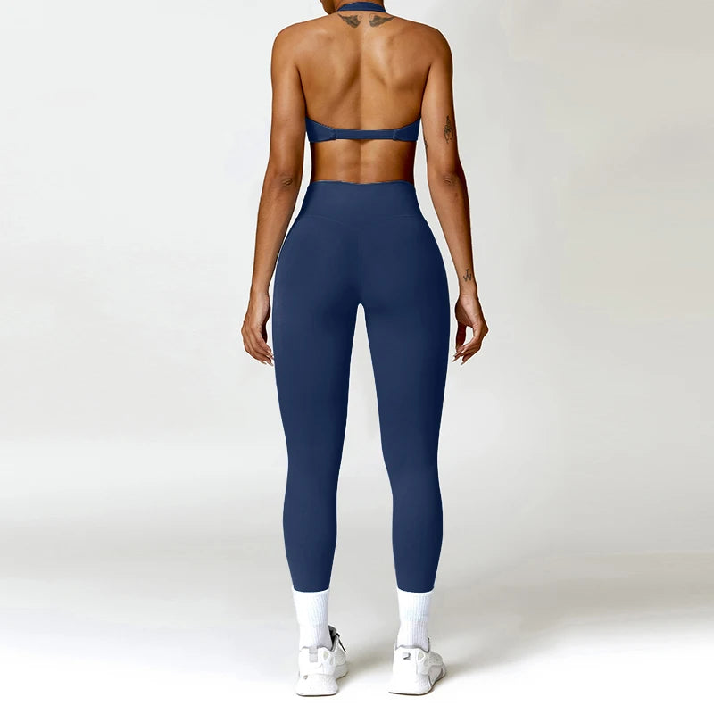 ElevateFit Women's Yoga Set with High Waist Leggings ATHLEXES