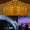 Enchanting LED Fairy Curtain Lights for Outdoor Decor ATHLEXES