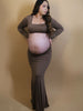 Elegant Maternity Bodycon Wedding Dress ATHLEXES
