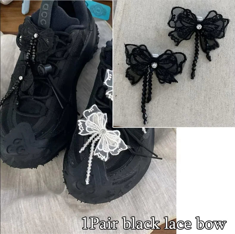 Chic Bowknot Clip Decoration for Shoes and Bags ATHLEXES