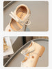 Charming Floral Mary Jane Low Heel Princess Shoes ATHLEXES