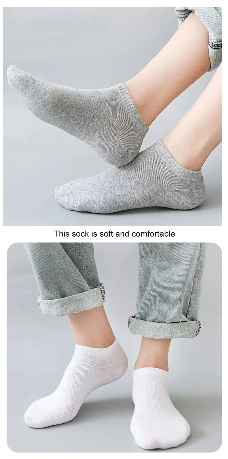 ColorBlend Invisible Boat Socks Set ATHLEXES