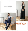 Chic Summer Maternity Chiffon Wide Leg Pants ATHLEXES