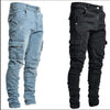 Premium Plus Size Men's Cargo Denim Jeans ATHLEXES
