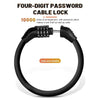 SecureCycle 4-Digit Anti-Theft Bicycle Lock ATHLEXES
