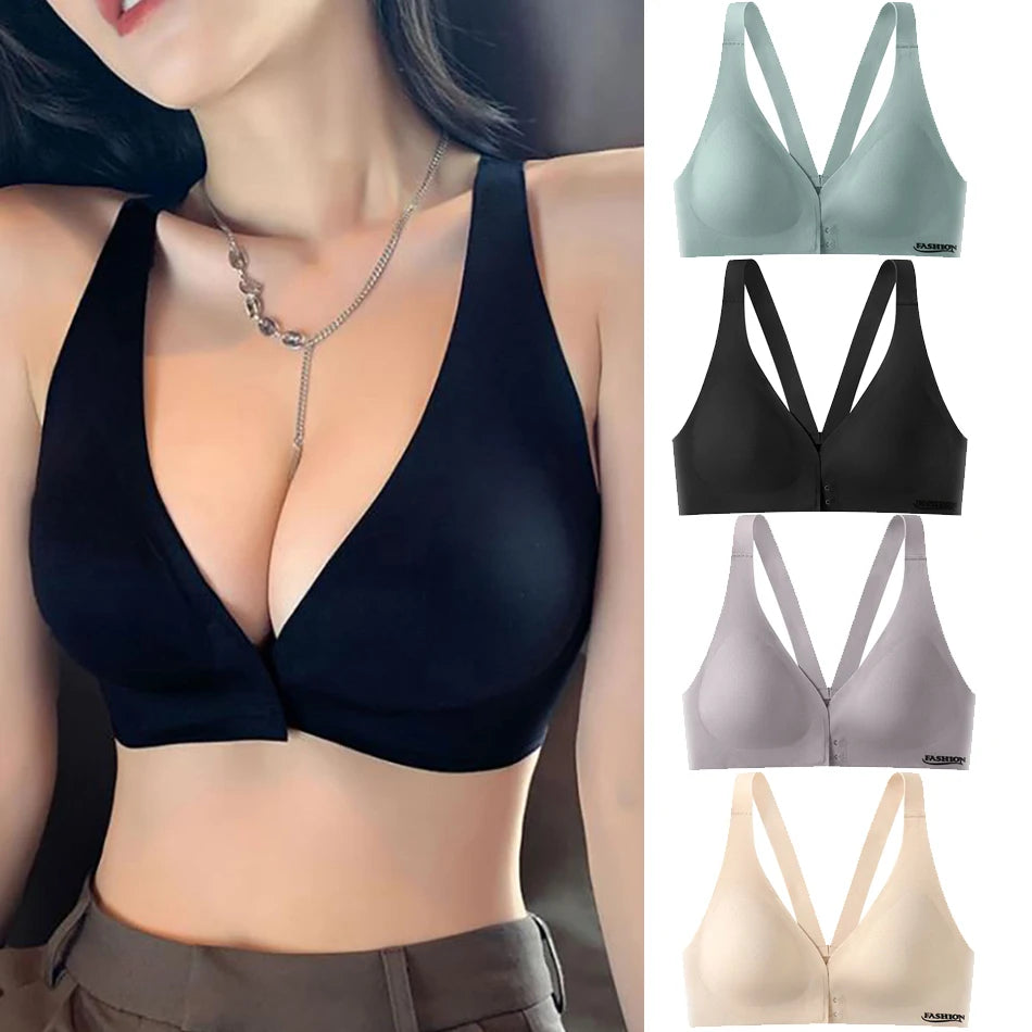 Chic Comfort Front-Clip Maternity Bralette ATHLEXES