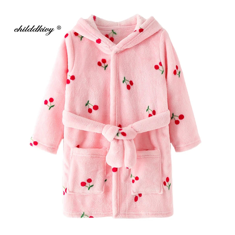 CozyKids Flannel Robe ATHLEXES