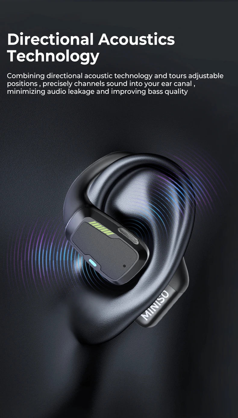 AI Translator MINISO M98 Sport Bluetooth Earbuds ATHLEXES