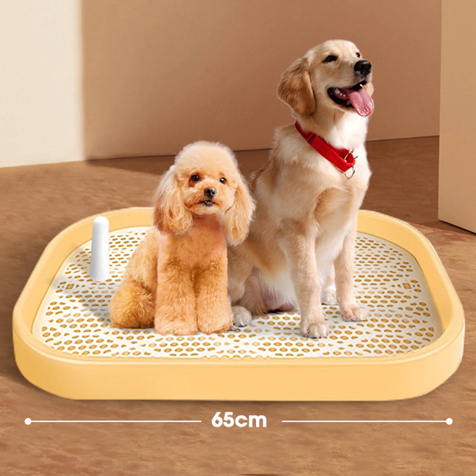 Portable Pet Dog Toilet Puppy Potty Tray Potty Toilet Dog Potty Tray Training Pad Holder Detachable Cleaning Tool Pet Supplies ATHLEXES