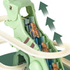 DinoSlide Music Toy Set with Puzzle Cars ATHLEXES